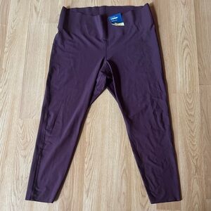 Old Navy size XL new Women's Plum Leggings